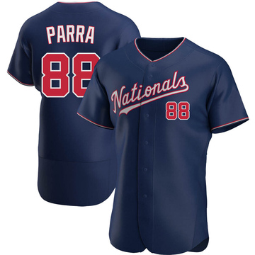 Gerardo Parra Men's Authentic Washington Nationals Navy Alternate Jersey