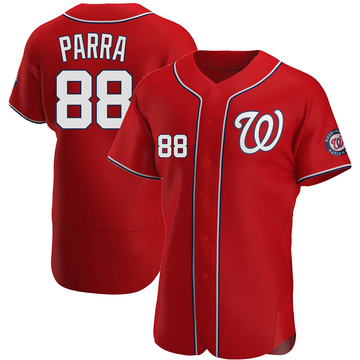 Gerardo Parra Men's Authentic Washington Nationals Red Alternate Jersey