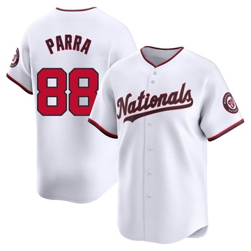 Gerardo Parra Men's Limited Washington Nationals White Home Jersey