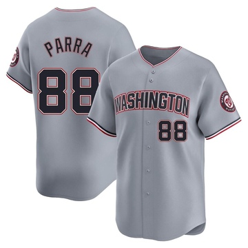 Gerardo Parra Youth Limited Washington Nationals Gray Road Jersey