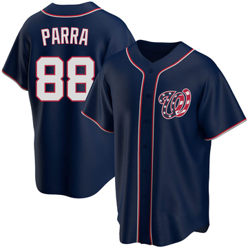 Gerardo Parra Youth Replica Washington Nationals Navy Alternate Team Jersey