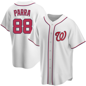 Gerardo Parra Youth Replica Washington Nationals White Home Jersey